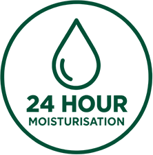 24 hour moisturisation