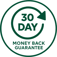 30 day money back guarantee